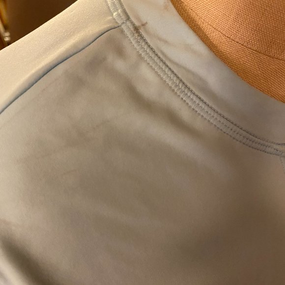 Athleta Rash Guard Swimsuit Ruched Long Sleeve - Picture 10 of 11